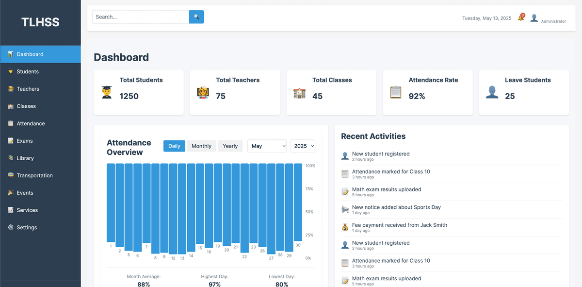 School Management System