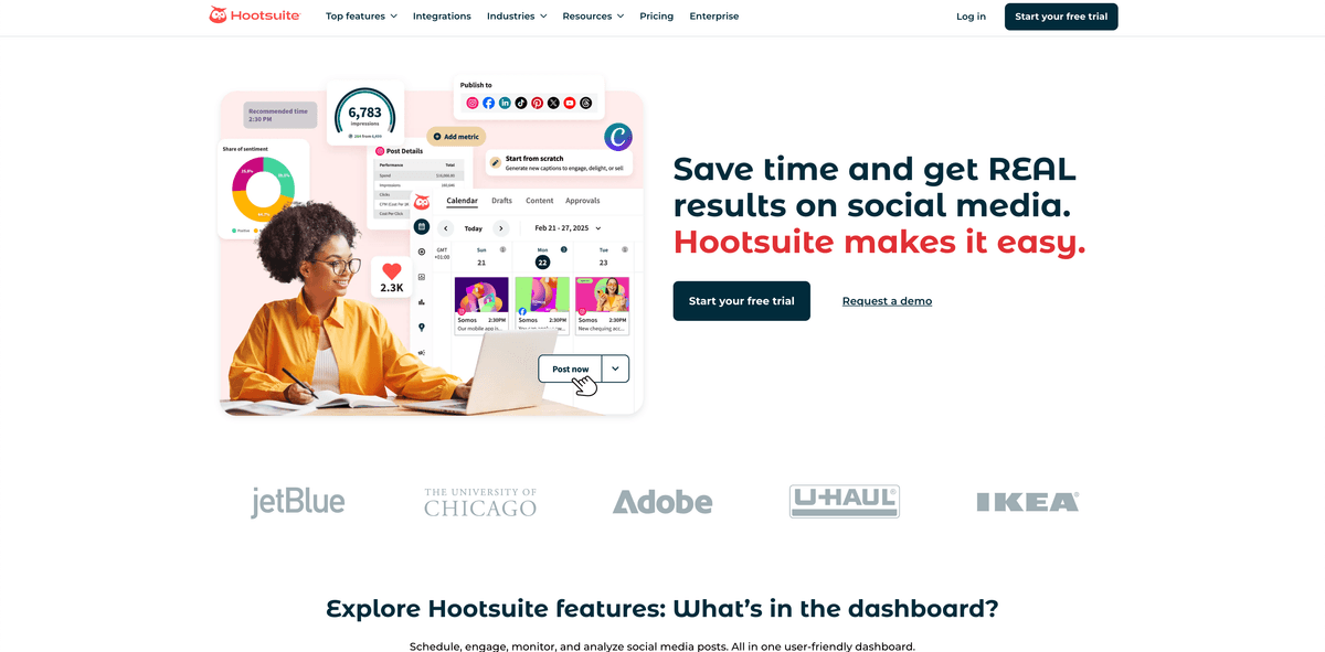 Hootsuite Social Media Management